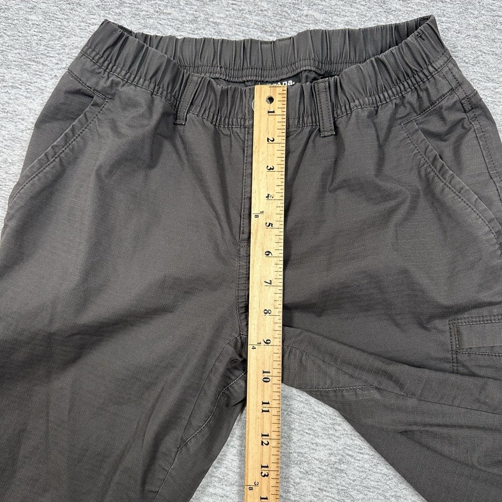 Prana Pants Womens Size 6 Gray Double Peak Ripstop Outdoor Hiking Travel - Picture 4 of 9